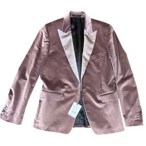 Paul Smith Men’s 2-Button Velvet Evening Jacket – 100% Cotton - NWT !!